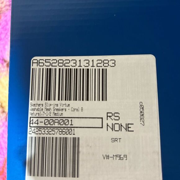 Skechers Slip-ins Virtue Washable Mesh Sneakers - Coral Bliss Natural Color - Picture 6 of 7